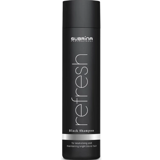 Subrina Refresh Black Shampoo - Černý šampon na blond vlasy 250 ml